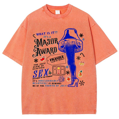 A Major Award Leg Lamp Vintage Distressed T-shirt
