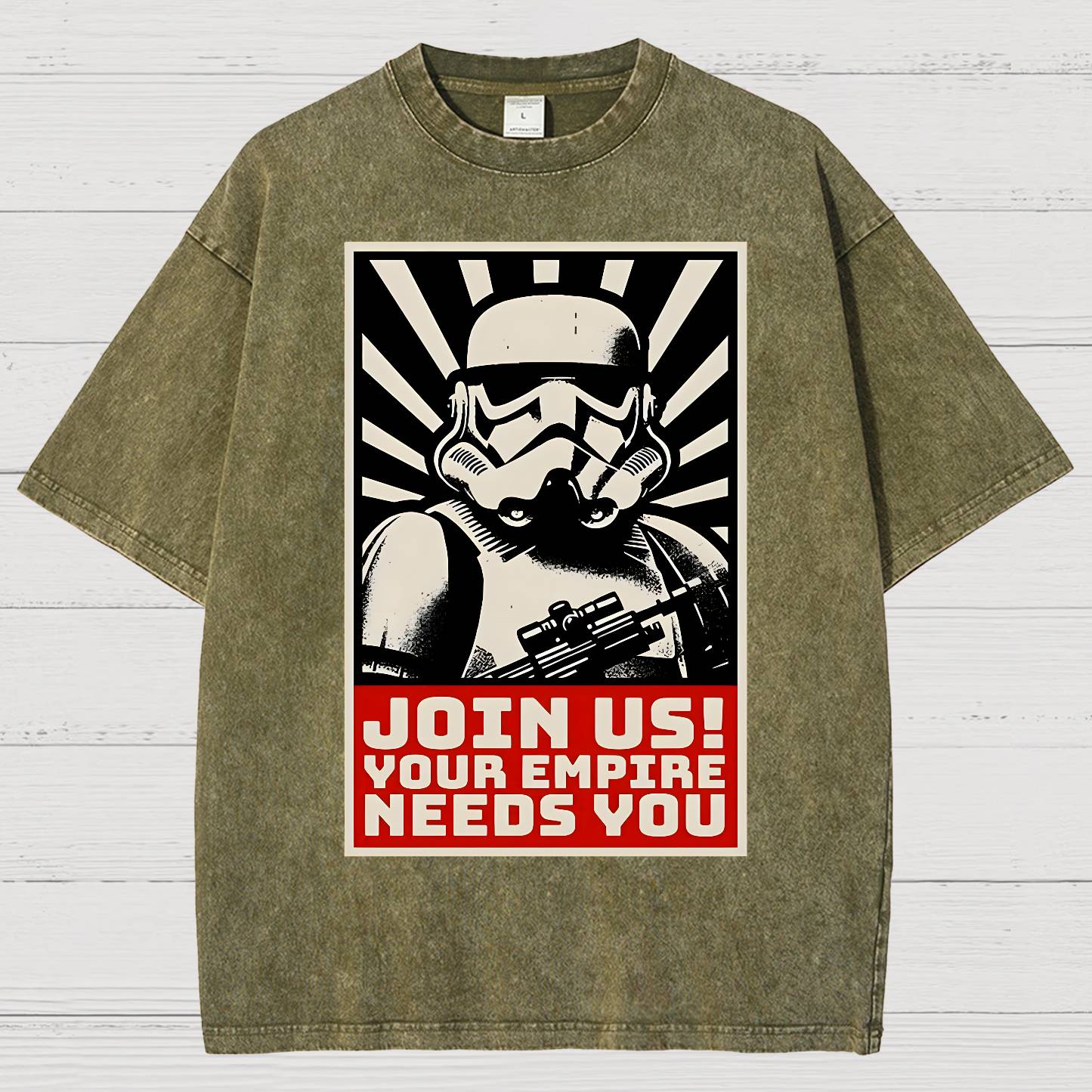 Join Us Your Realm Needs You Vintage Distressed T-shirt