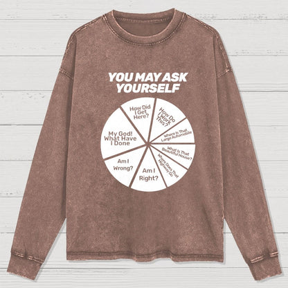 Techno Apocalypse Washed Long Sleeve Tee