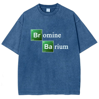 Chemical Adventure Bromine Barium Vintage Distressed T-shirt