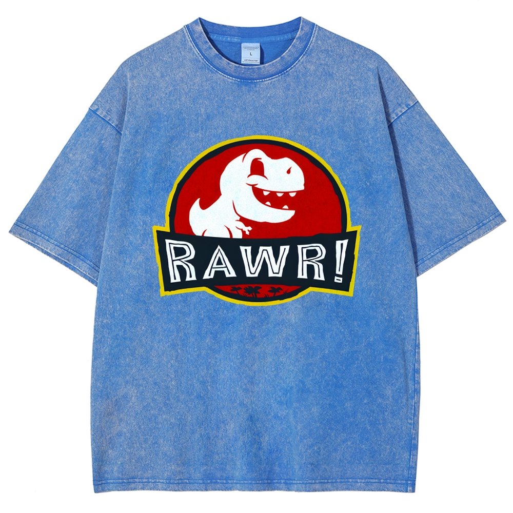 RAWR! Vintage Distressed T-shirt