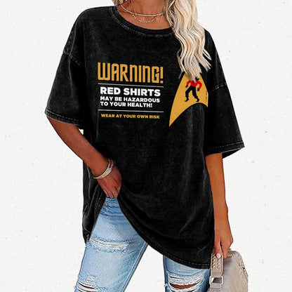 Red Shirts Vintage Distressed T-shirt