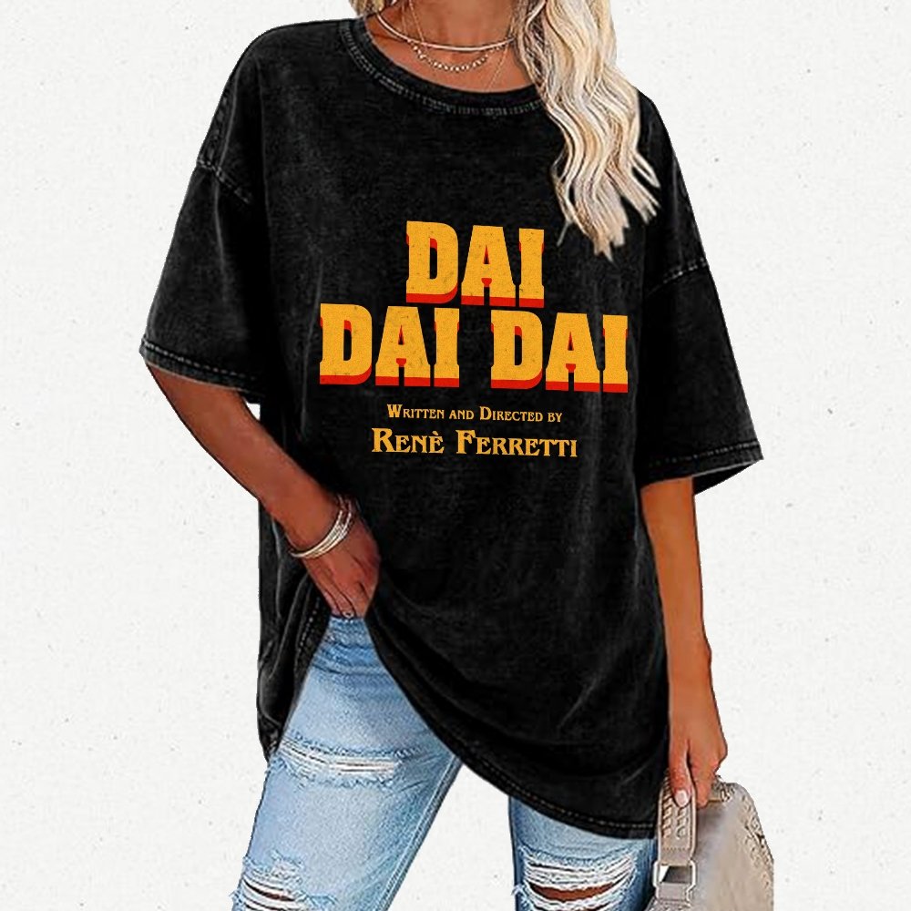 Dai Dai Dai Vintage Distressed T-shirt