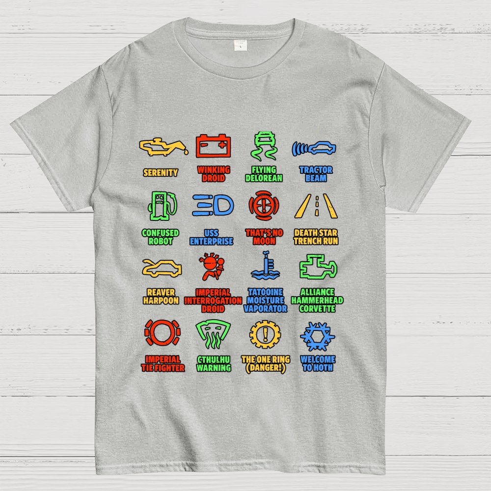 Nerdy Symbols Geek T-Shirt