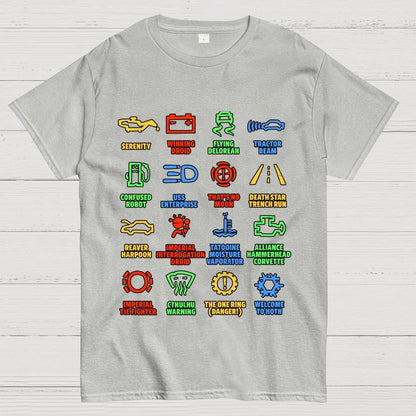 Nerdy Symbols Geek T-Shirt