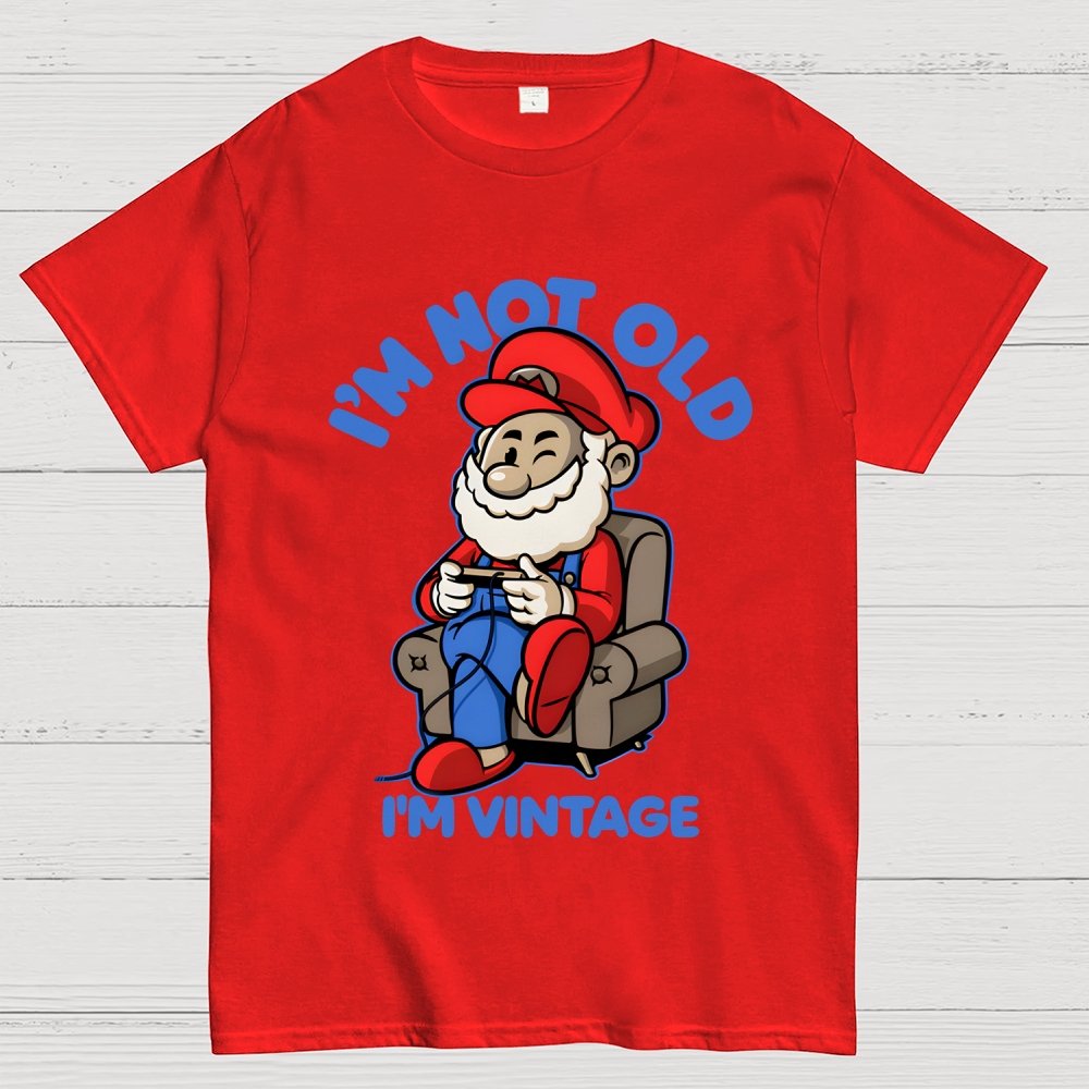 I Am Just Vintage Geek T-Shirt