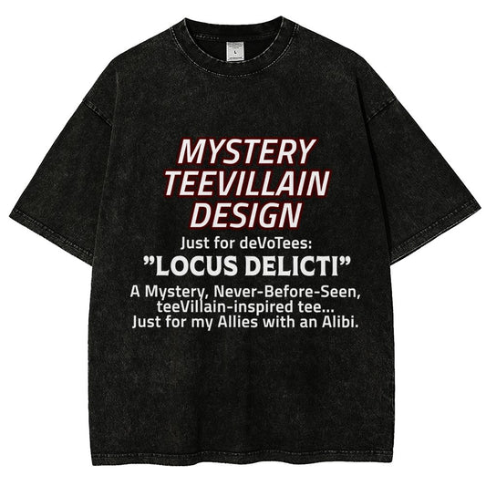 Locus Delicti Vintage Distressed T-shirt