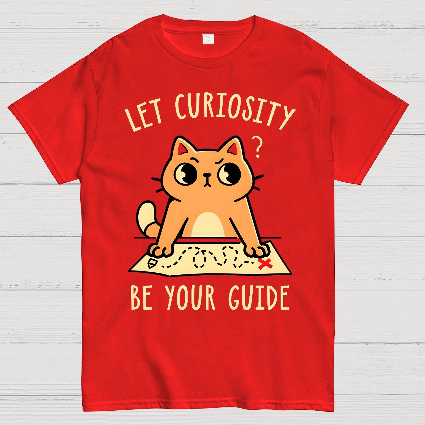Let Curiosity Be Your Guide Geek T-Shirt