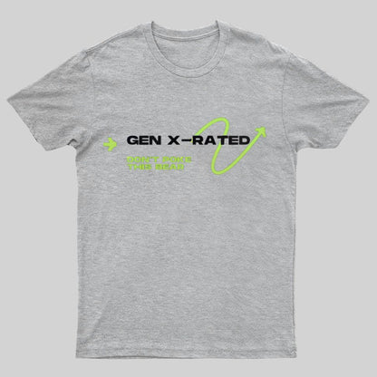 Gen X-Rated Geeky T-Shirt