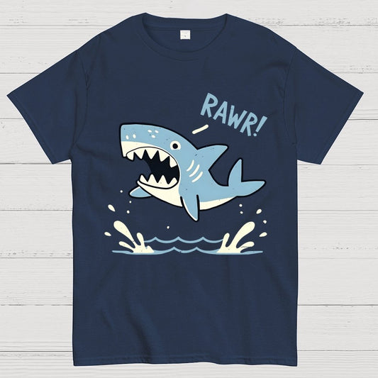 Shark Rawr! Unisex Geek T-Shirt