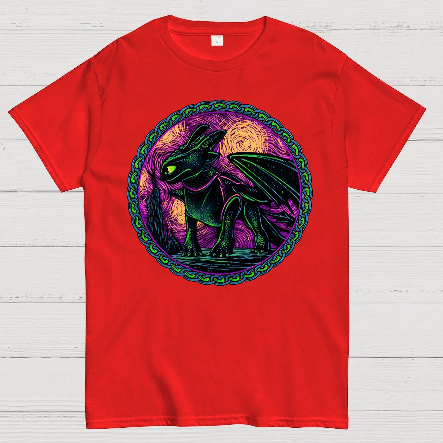 Fury of the Night Sky Geek T-Shirt