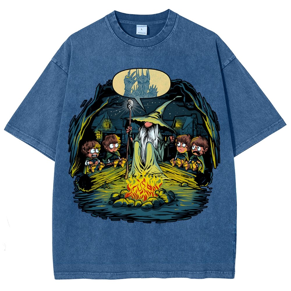 Beware of the Dark One Vintage Distressed T-shirt