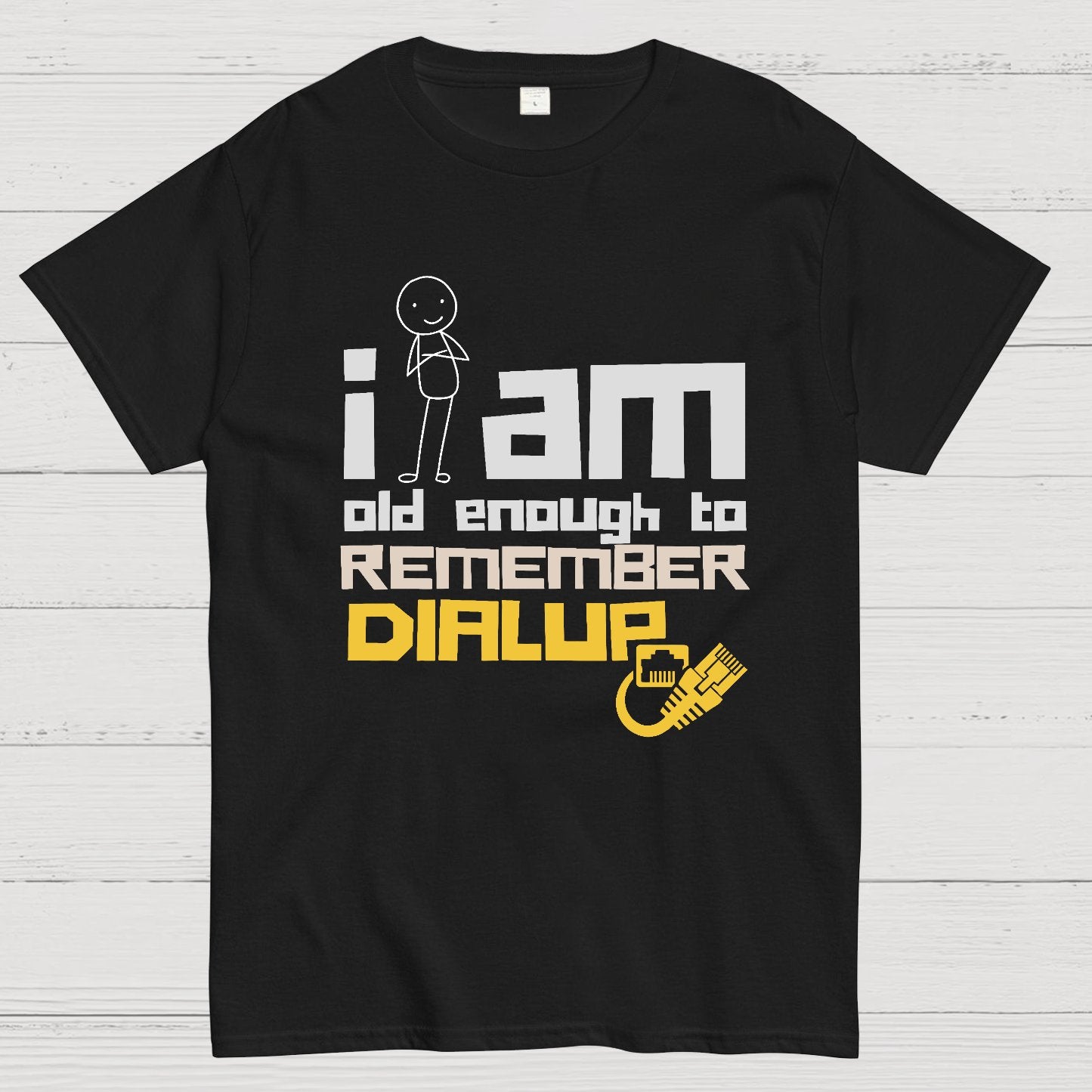 Dialup Internet Retro Geeky T-Shirt