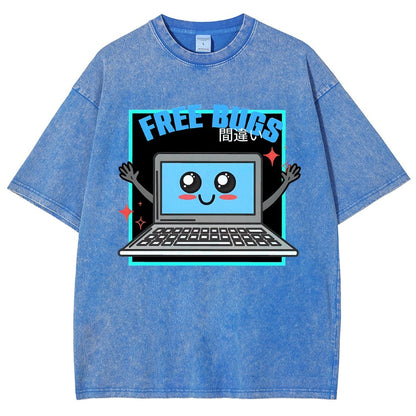 Free Bugs Vintage Distressed T-shirt