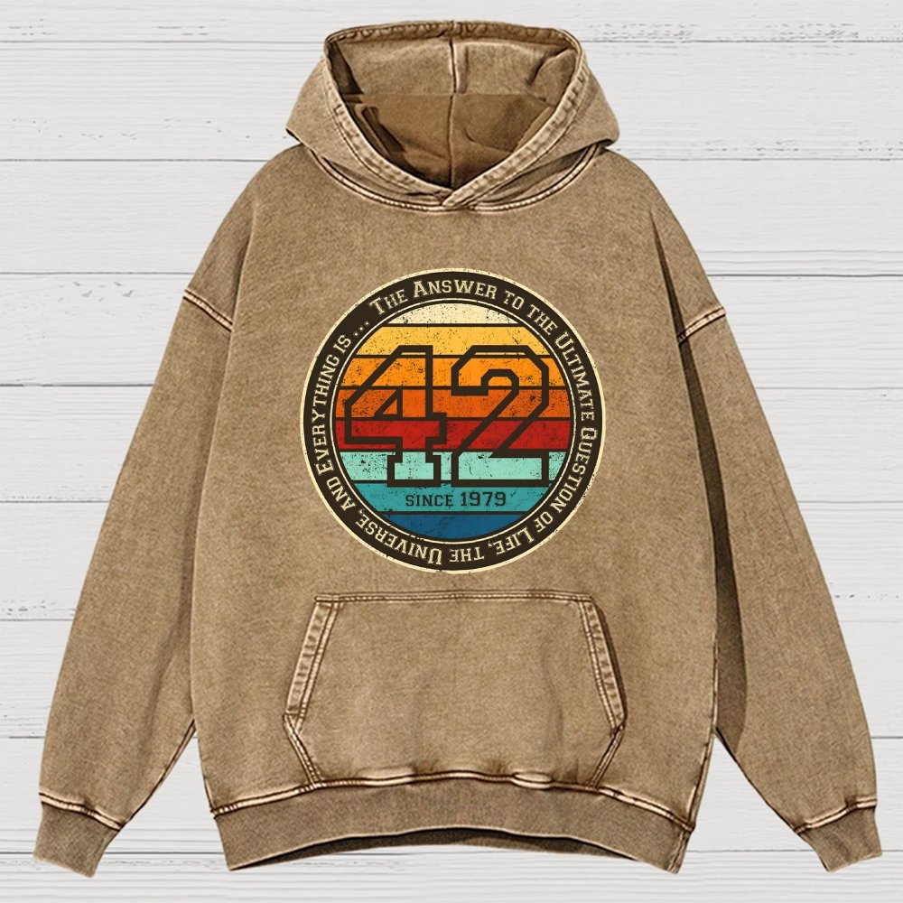 Forty-Two Vintage Vintage Distressed Hoodie