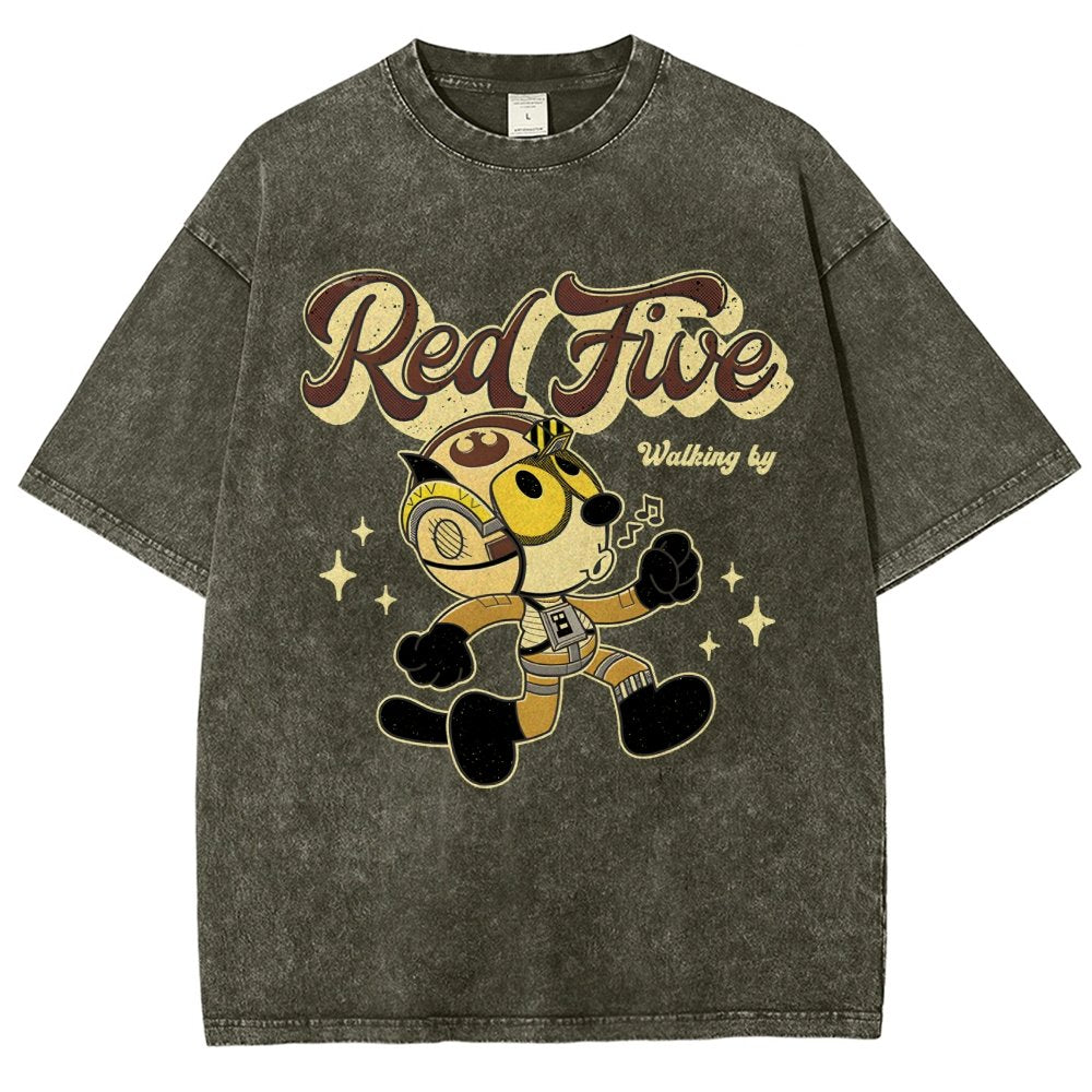The Rebel Cat Vintage Distressed T-shirt