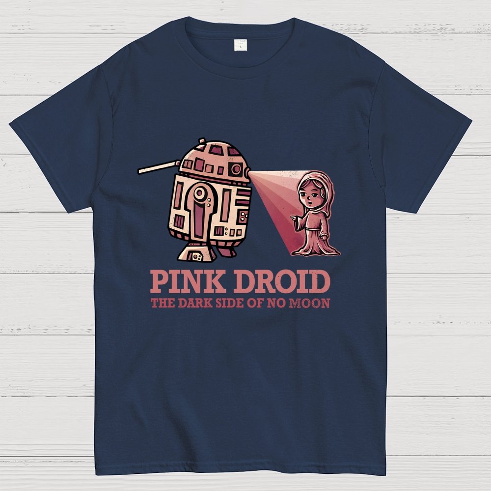 Pink Droid Geek T-Shirt