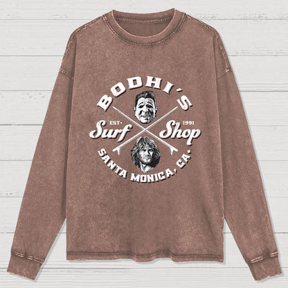 Bodhi's Surf Shop Washed Long Sleeve Tee