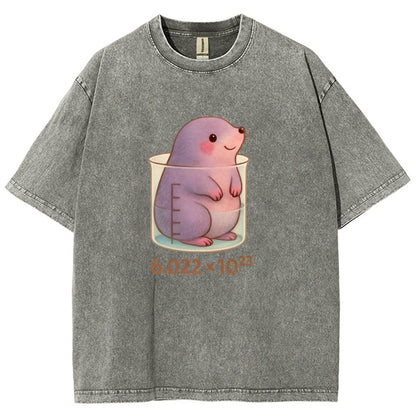 One Mole Per Litre Vintage Distressed T-shirt