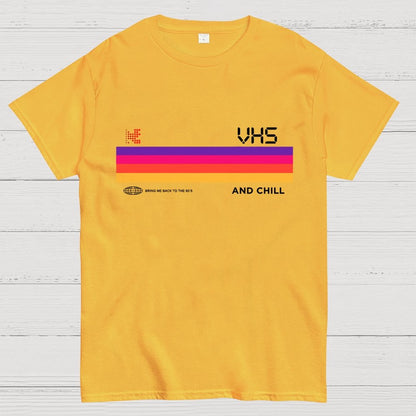 Vhs And Chill Geek T-Shirt