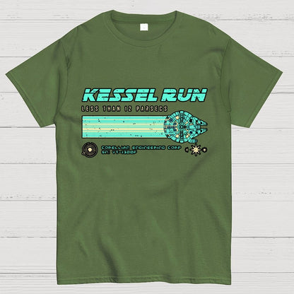 Retro Vintage Parsecs Geek T-Shirt