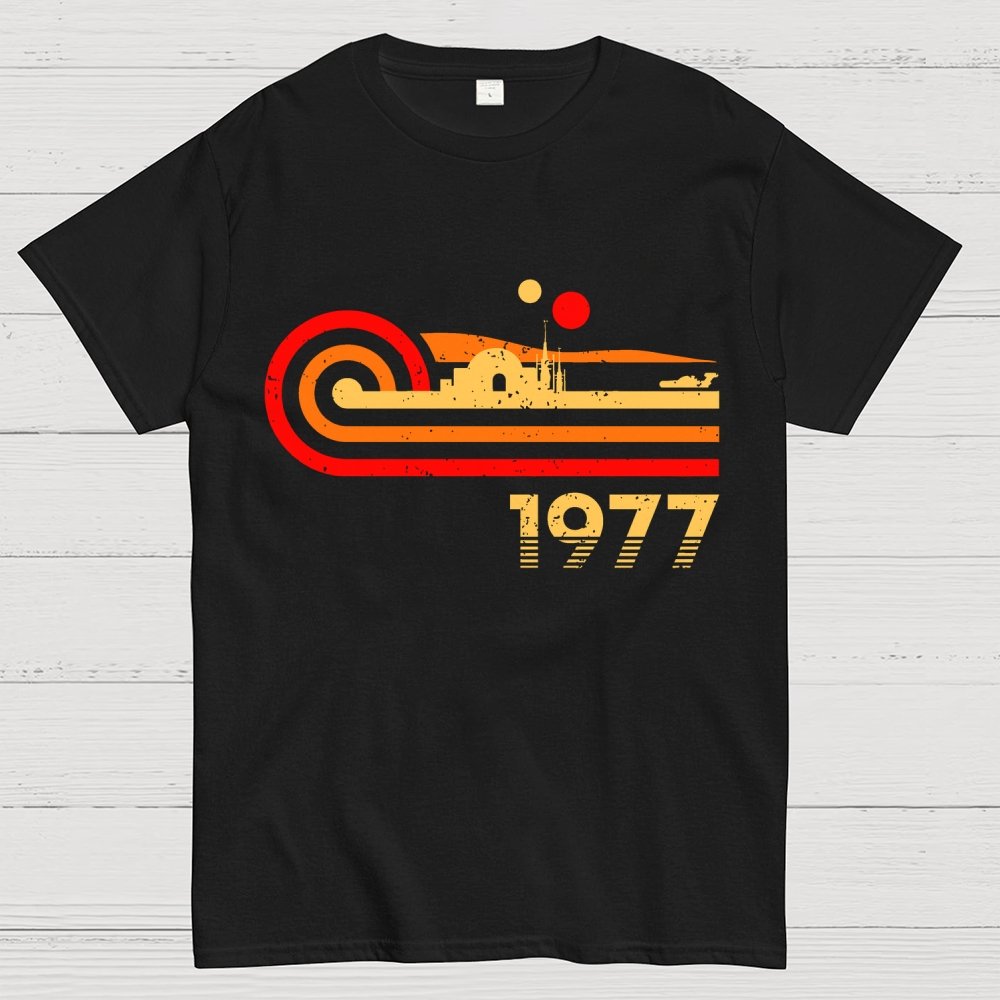 Retro Vintage Desert Planet Geek T-Shirt