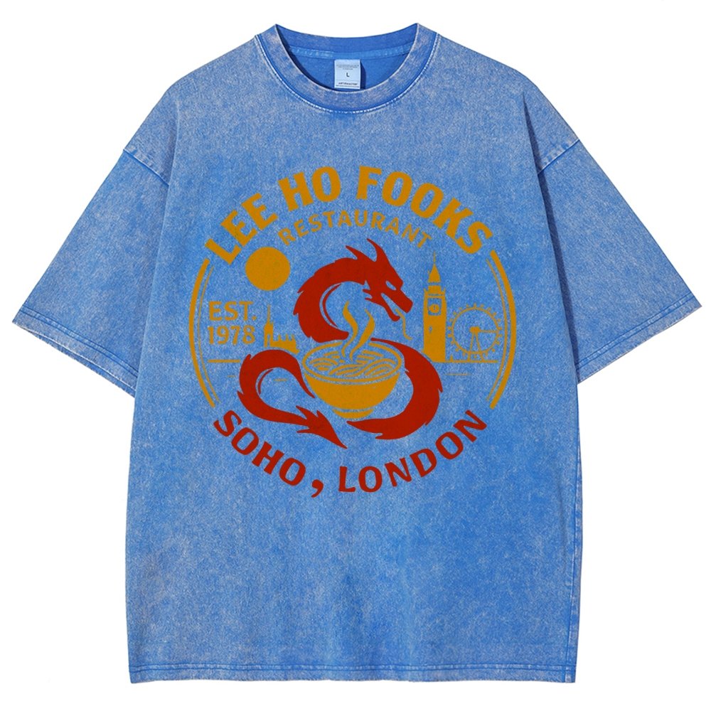Lee Ho Fooks Chinese Restaurant Vintage Distressed T-shirt