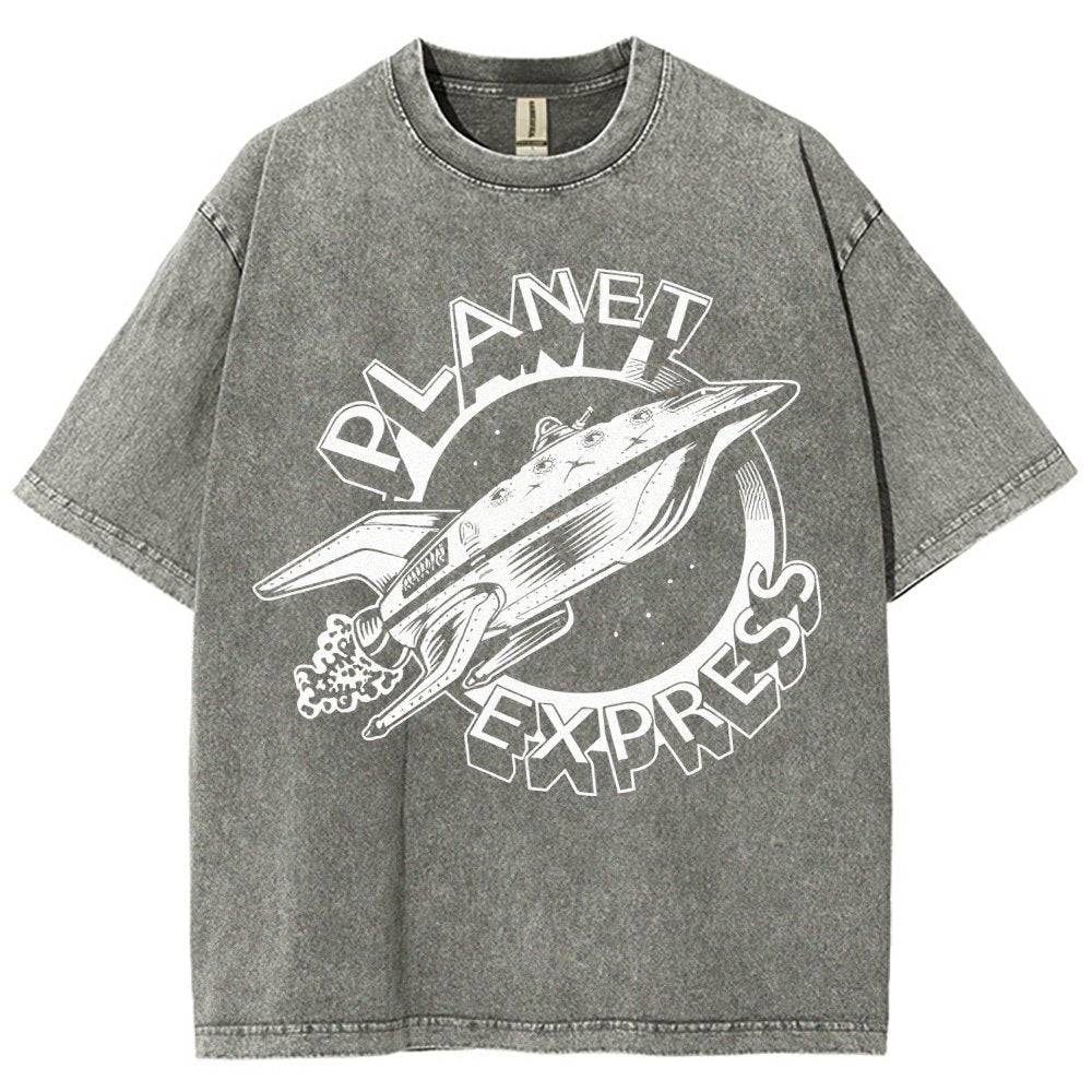 Cosmic Express Vintage Distressed T-shirt