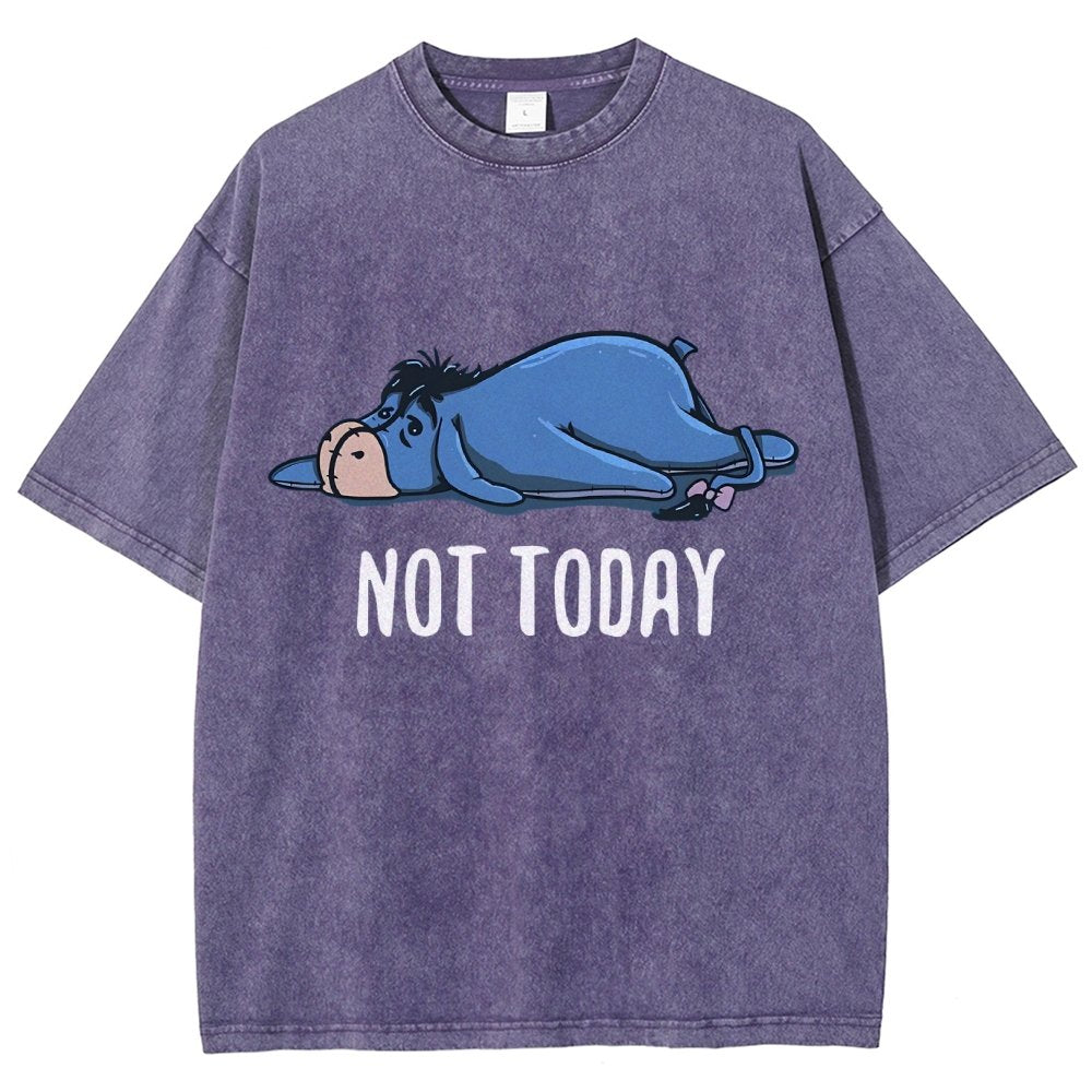Not Today Vintage Distressed T-shirt