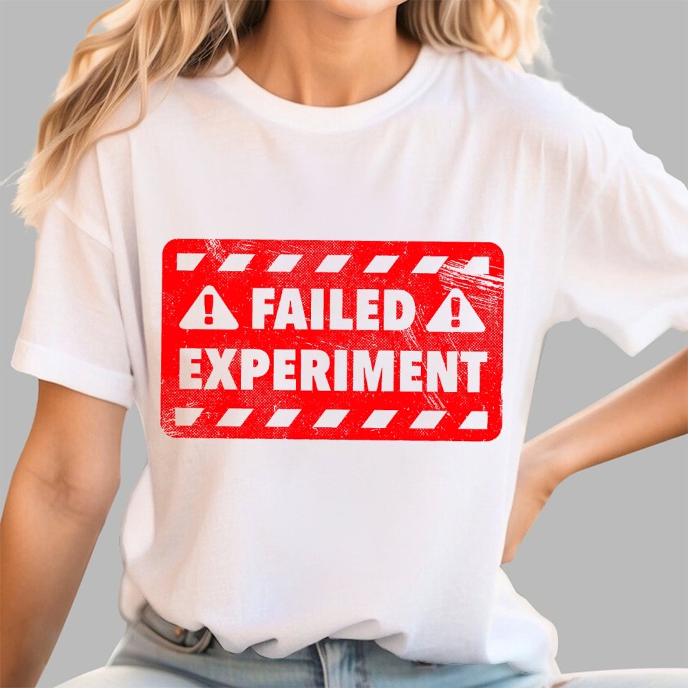 Failed Experiment Geek T-Shirt