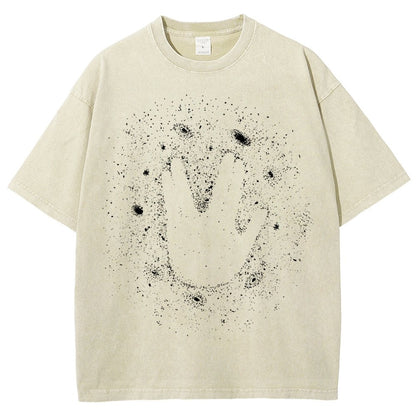 Salute Vintage Distressed T-shirt