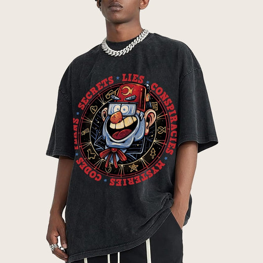 The Fall Of Secrets Vintage Distressed T-shirt