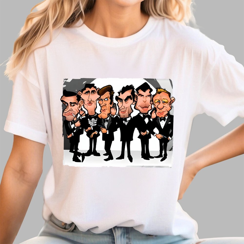 Six Faces One Spy Geek T-Shirt