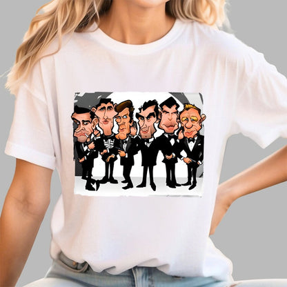 Six Faces One Spy Geek T-Shirt