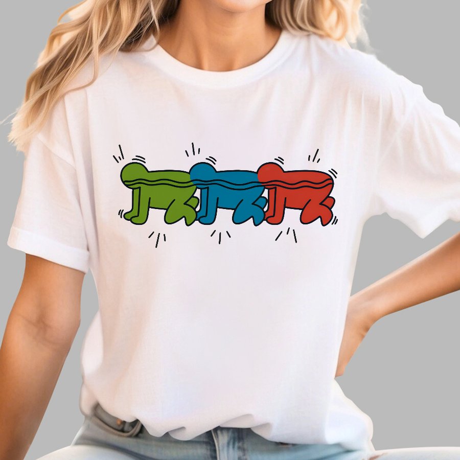 Haring Centipede Geek T-Shirt