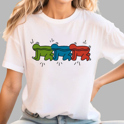 Haring Centipede Geek T-Shirt