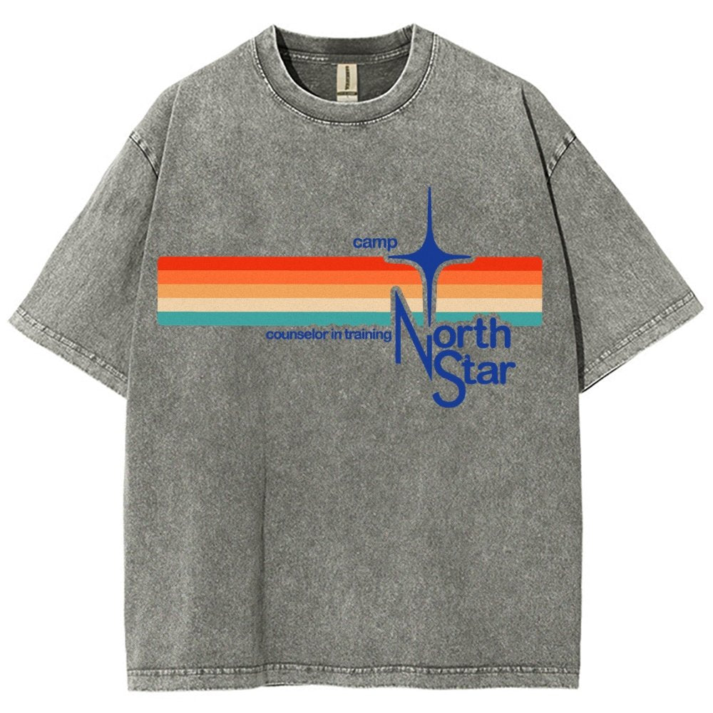 Camp North Star Vintage Distressed T-shirt