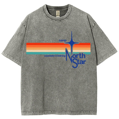 Camp North Star Vintage Distressed T-shirt