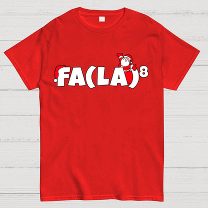 FA(LA)8 Fun Christmas Geek T-Shirt