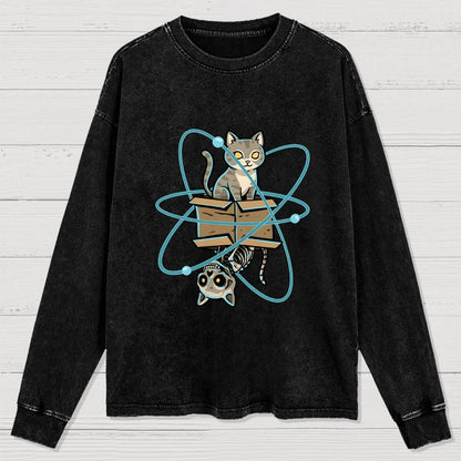 Schrodinger's Pet Washed Long Sleeve Tee