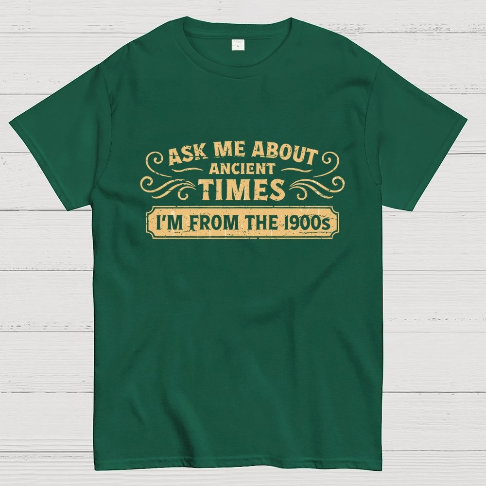 Ask Me About Ancient Times Geek T-Shirt