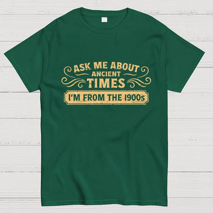 Ask Me About Ancient Times Geek T-Shirt