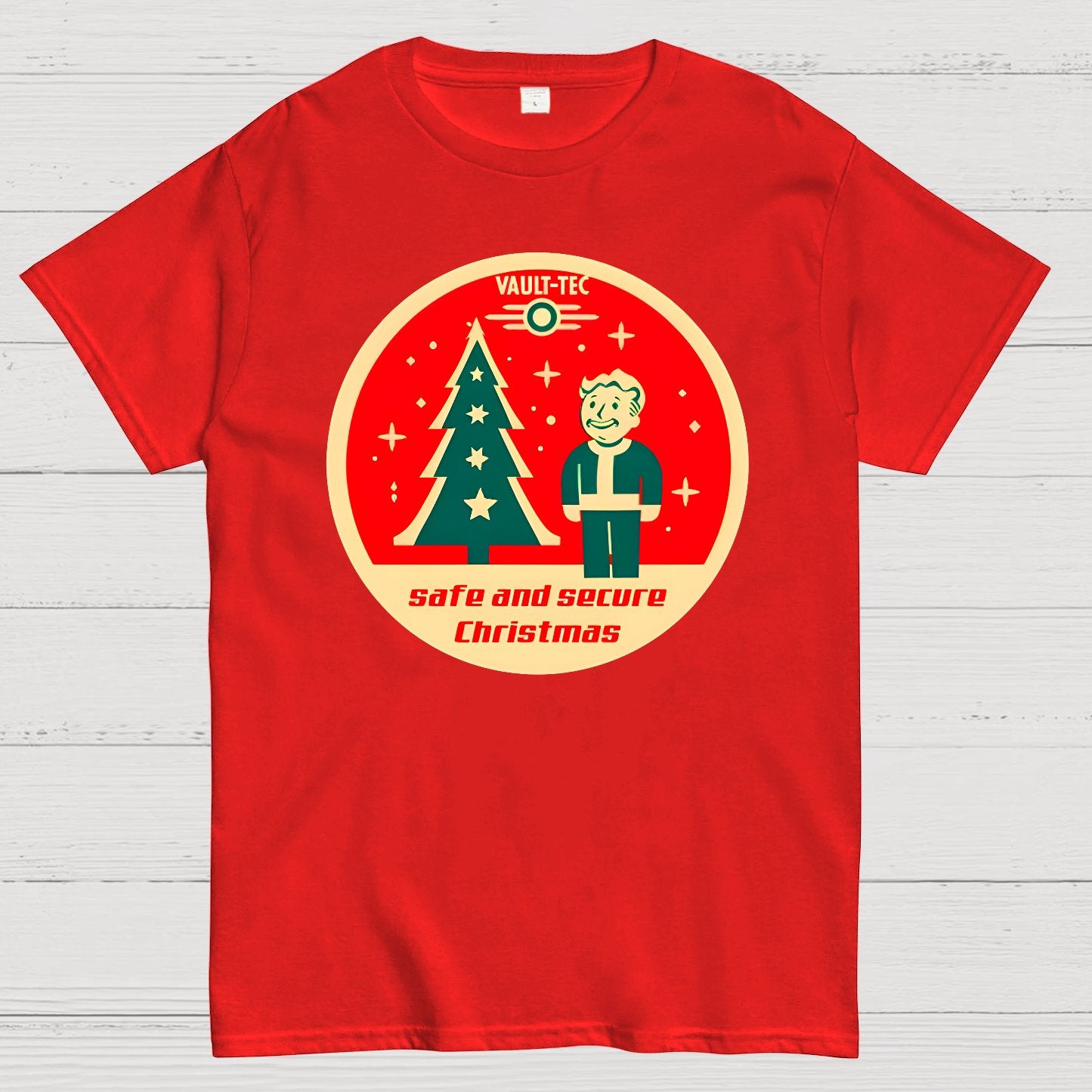 Safe and Secure Christmas Geek T-Shirt
