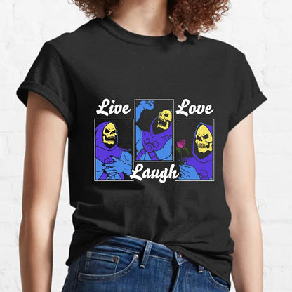 Live, Laugh, Love Geeky T-Shirt