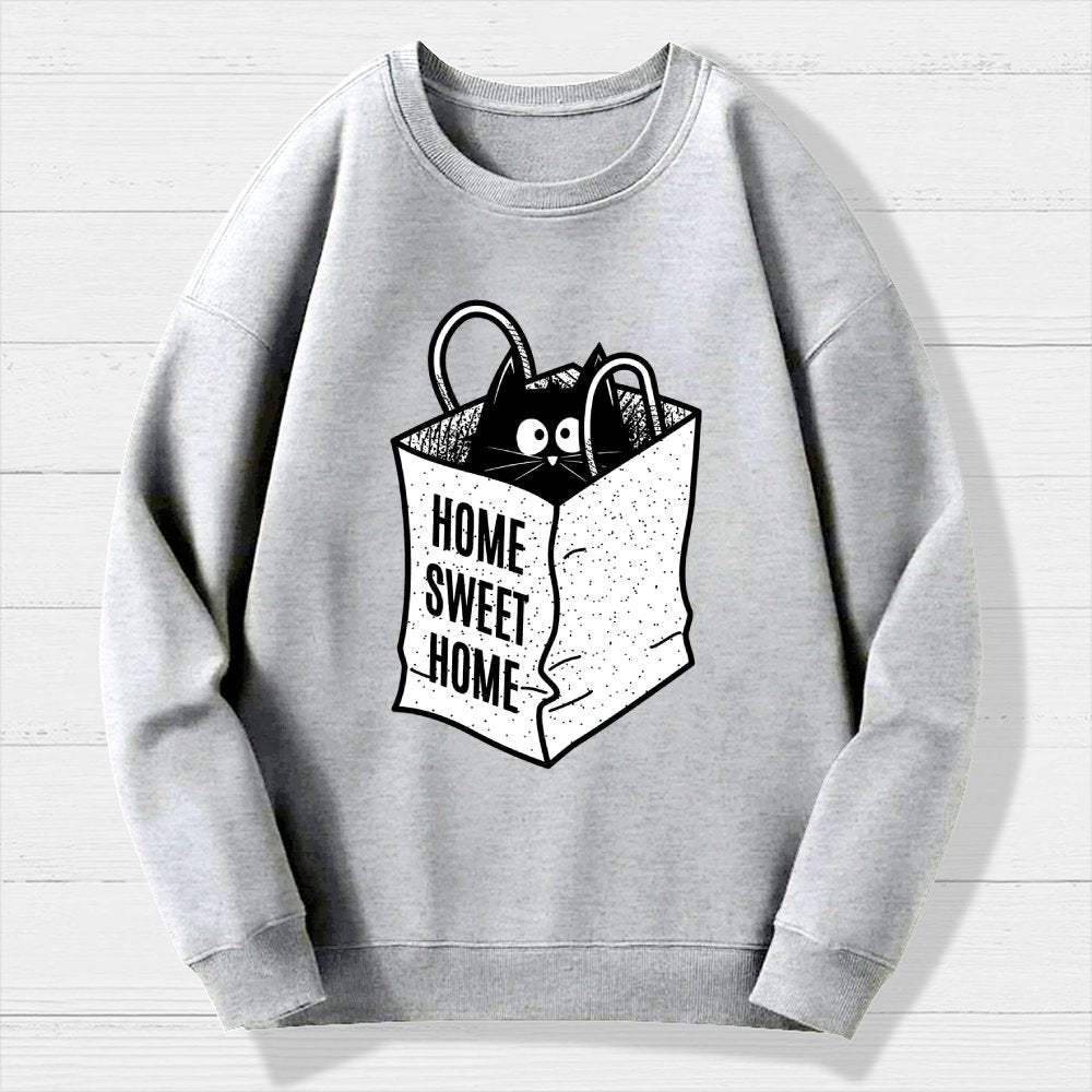 Home Sweet Home Geek Cotton Sweatshirt