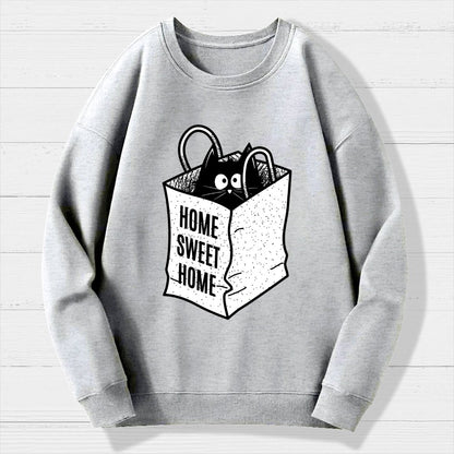 Home Sweet Home Geek Cotton Sweatshirt