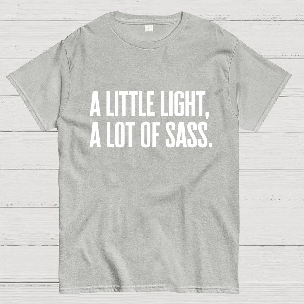 A Little Light, A Lot Of Sass. Geek T-Shirt