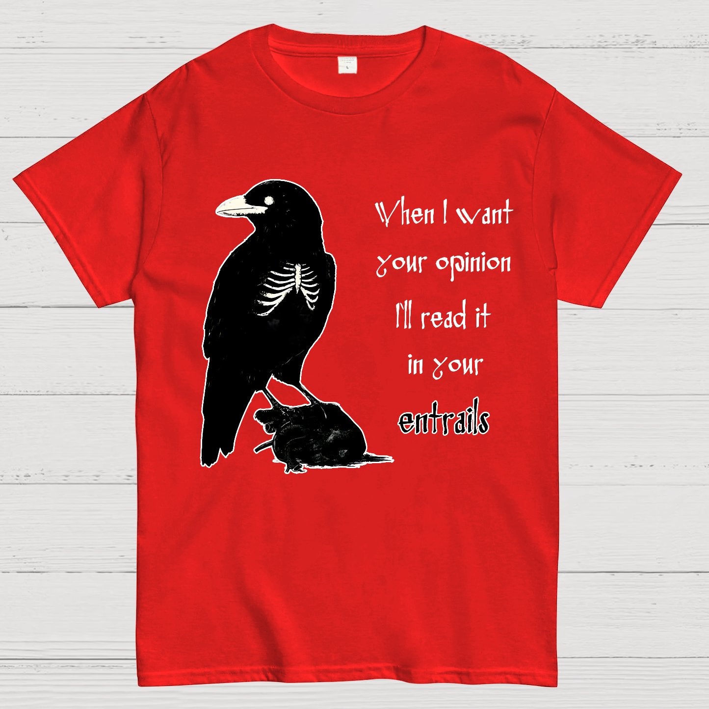 When I want your opinion Geek T-Shirt
