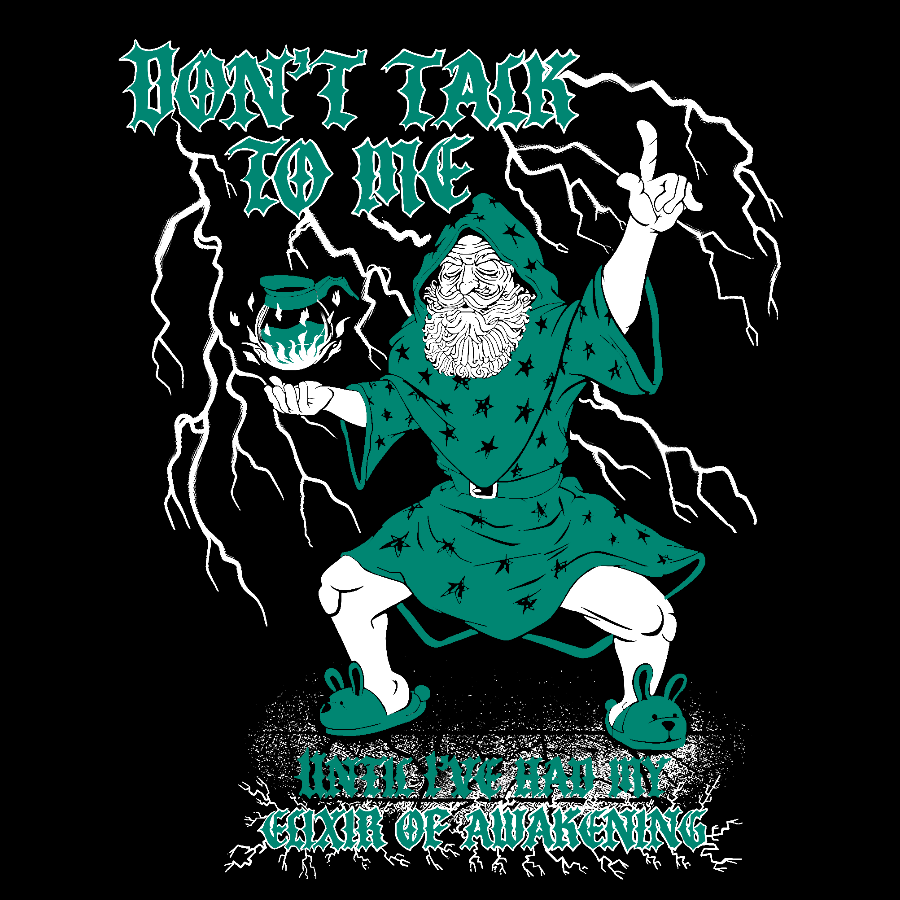 Mythic Morning Brew Geek T-Shirt