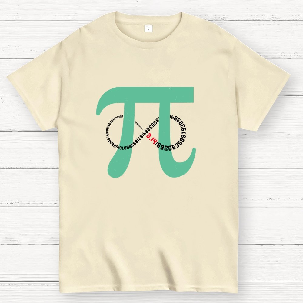Pi Day Infinity Symbol Geek T-Shirt